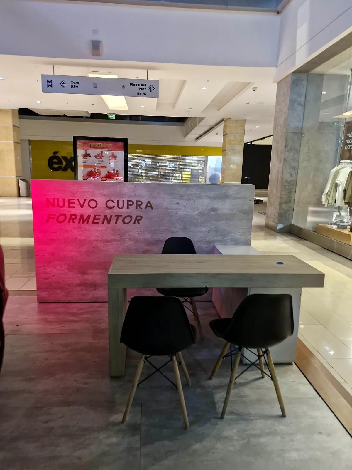 Counter Nuevo Cupra Formentor con la zona de atención