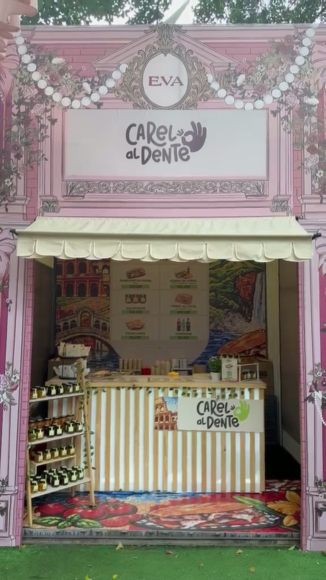 Video del stand de Carel al Dente en la feria