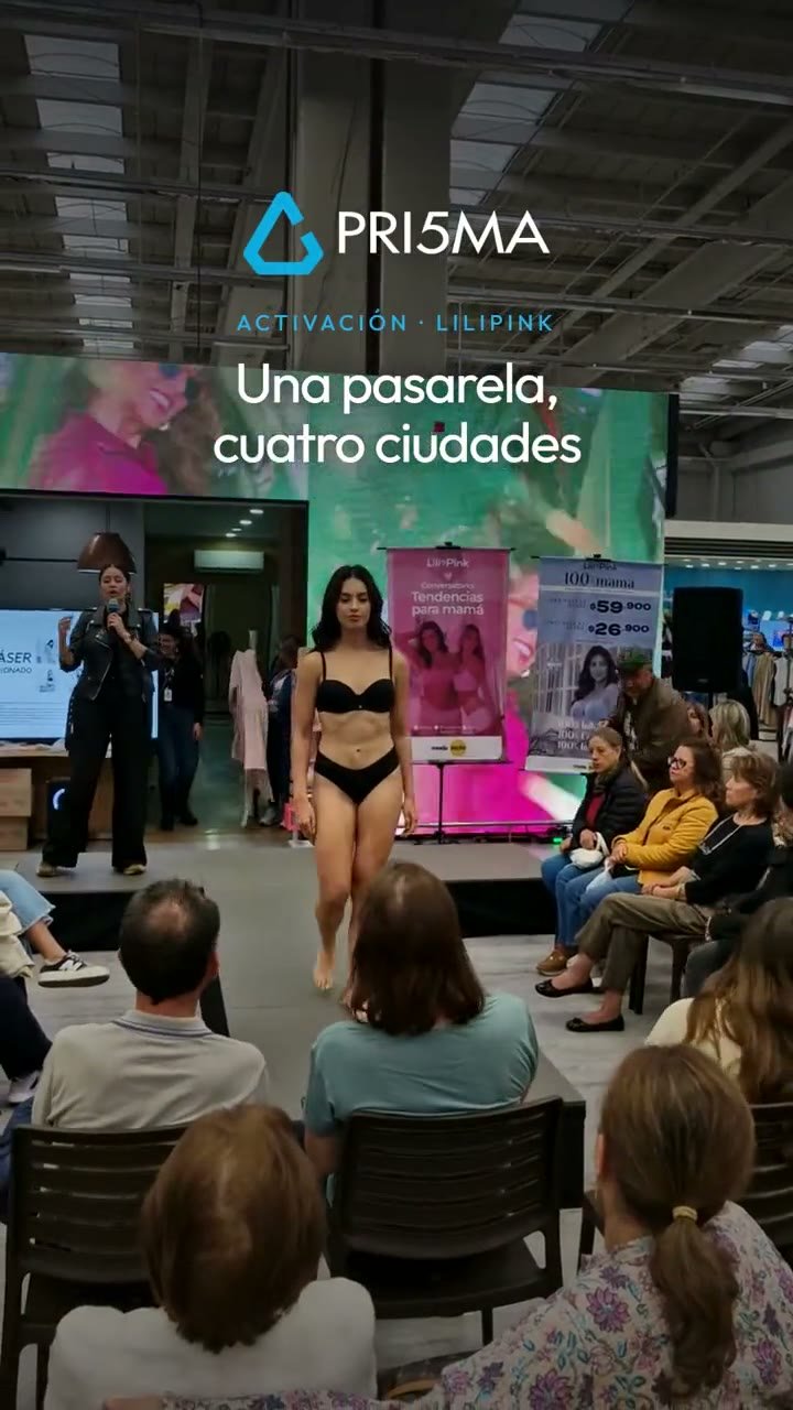 Video resumen del proyecto Lilipink: una pasarela en cuatro ciudades