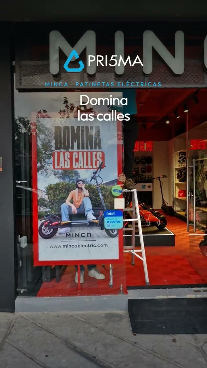 Video resumen del proyecto Tótem “Domina las calles” para la vitrina de Minca
